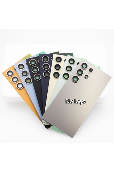 Choice4 Gray Back Cover For S24 Ultra S928B Back Door Replacement Hard Batter...