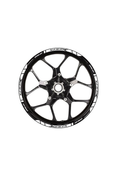 Bajaj Dominar 250 Baskılı Jant Dışı Şerit Motosiklet Sticker Etiket Modeli