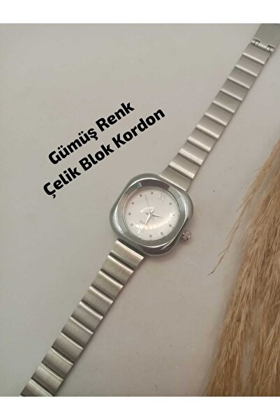 Brality Vintage Design Women's Wristwatch, Silver Color Case White Color Dial...