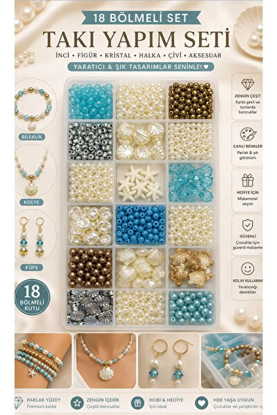 By MO Accessories Σετ χόμπι για την κατασκευή κοσμημάτων με γυάλινες χάντρες ...