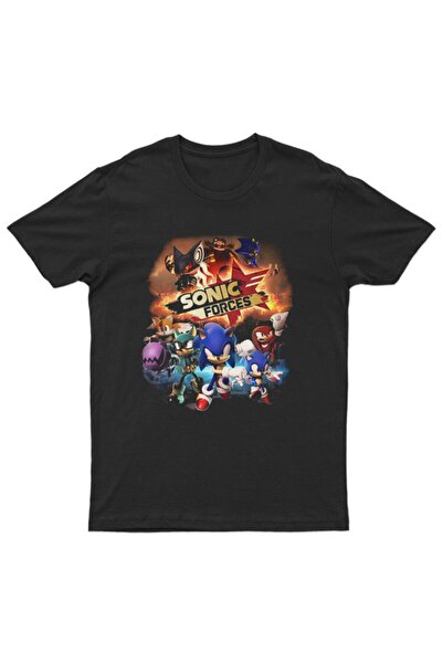 Adrift Ko Buta Sonic The Hedgehog Unisex Tişört T-shirt Bet7860 Bet7860