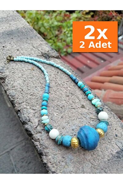 Bozhi Necklace Glass Beads Luminous Style