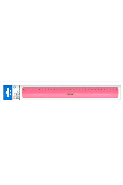Rio Rigla/Liniar 30 cm flexibil Roz