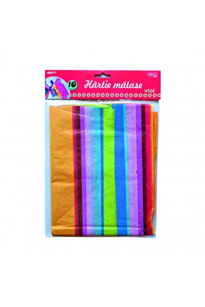 daço Hartie matase culori vii 10 coli, 10 culori DACO HR917