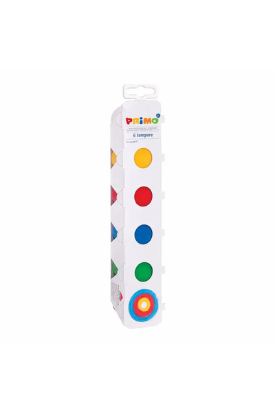 Primo Tempera Morocolor, 25 ml, 6 culori/cutie