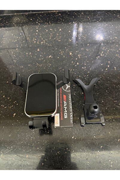 kaytaz MERCEDES TELEFON TUTACAĞI W117 CLA X156 GLA W176 SERİLERİ İÇİN İKİ IZGARA ARASINA GEÇMELİ YAPIŞKANLI