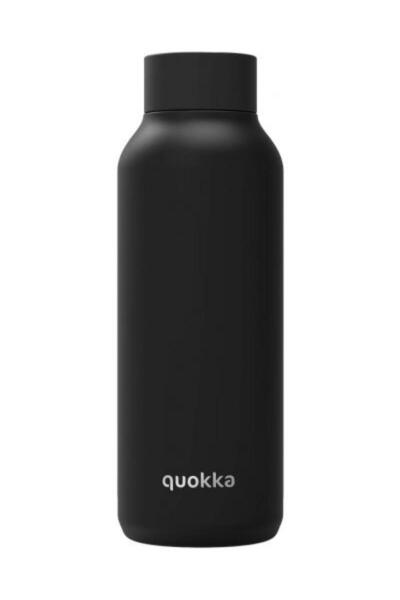 Quokka Θερμικό μπουκάλι Solid - Jet Black, 510 ml