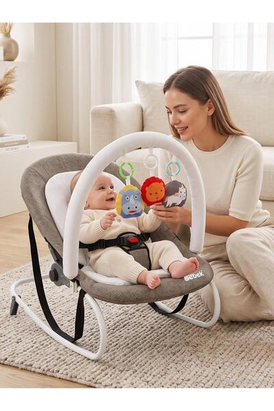 AB ANNE BEBEK Lüks Pedli Ana Kucağı - Kahverengi