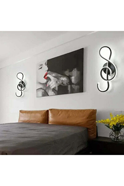 Alessandro DESIGN Lampă de perete LED Treble Clef 11W Rece/Cald/Neutru Metal ...