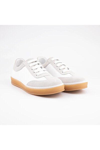 MRCALVANO Kadın %100 Hakiki Deri Sneaker Günlük Premium Spor Ayakkabı