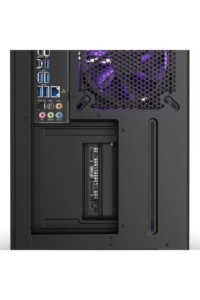 OEMS NZXT مجموعة تركيب وحدة معالجة الرسومات الجرافيكية العمودية AB-RH175-B1-175 ملم بمنفذ PCIe 4.0 × 16 -