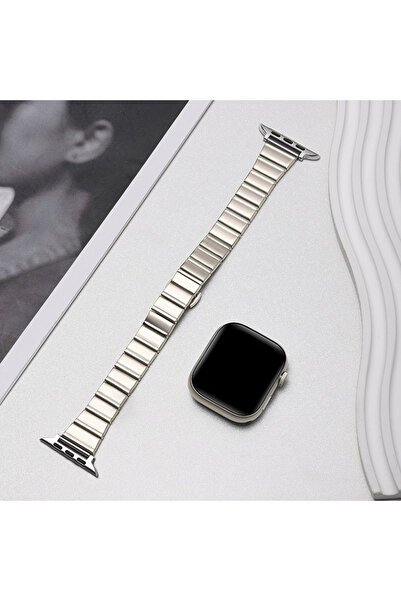 Choice7 Series 11 10 42mm Starlight Women Slim Stainless Steel Band For Watch...