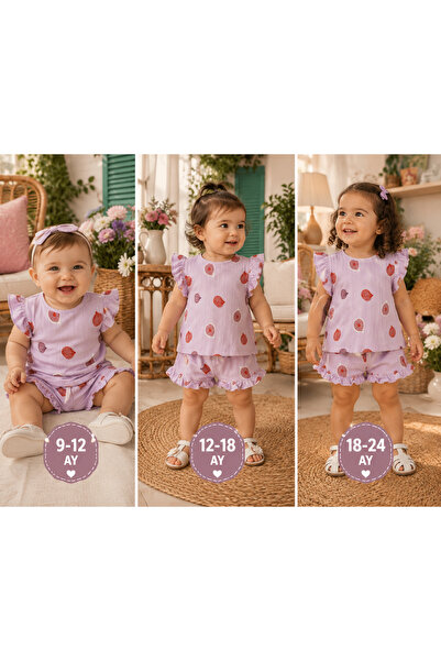 TİJK Baby Girl Set of 2