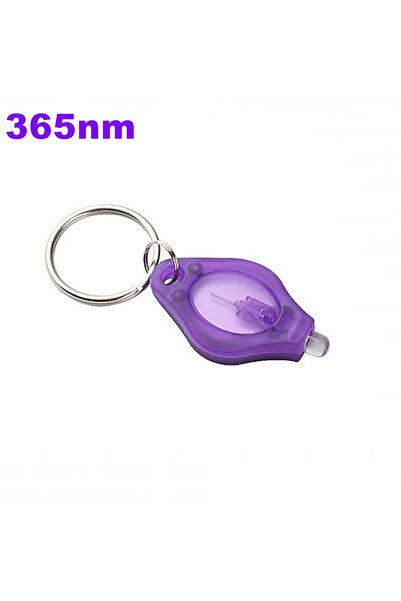 Choice CR2016 PURPLE 365nm 1pc UV 365/395nm UV Keychain Light for Money Ore I...
