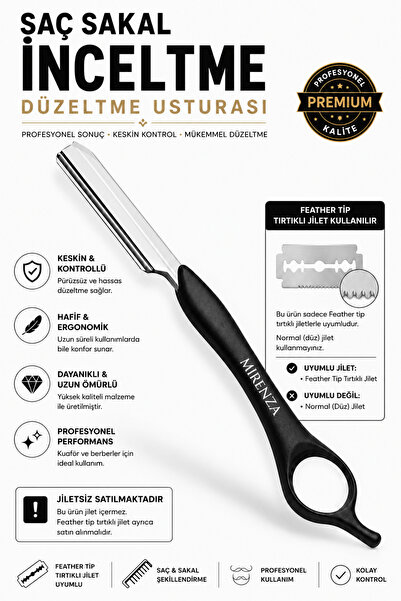mirenza cosmetic Brici profesional pentru tuns și subțierea părului și a bărb...