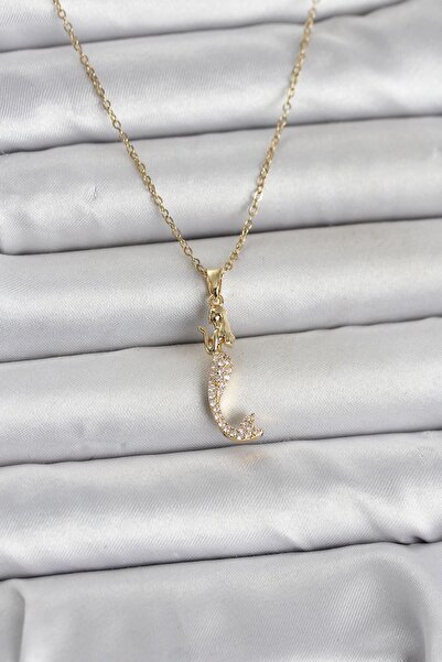 Inure Jewelry 316L Steel Chain Gold Color Zircon Stone Mermaid Model Women's ...
