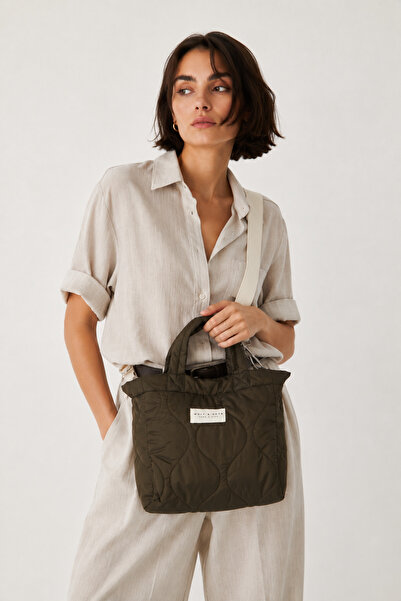 WOLF & ROCK Patterned Quilted Mini Crossbody Bag