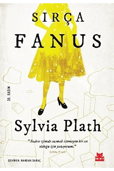 Kırmızı Kedi Yayınevi Sırça Fanus / Sylvia Plath / / 9786054764716