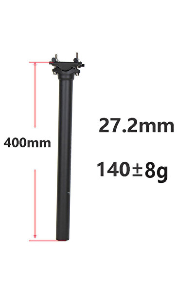 Choice 27.2x400mm ELITA ONE Ultra Light Carbon Fiber Seat Post 25.4/27.2/30.9...