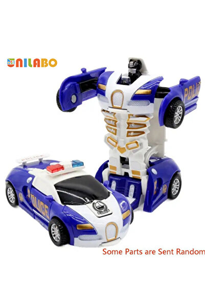 choice2 SKY BLUE Transformable Robot Sports Car Toys, No Batteries, Education...