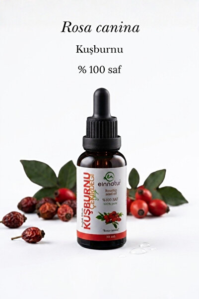 EinNatur زيت بذور ثمر الورد، 30 مل، نقي 100%، زيت بذور روزا كانينا، معصور على...