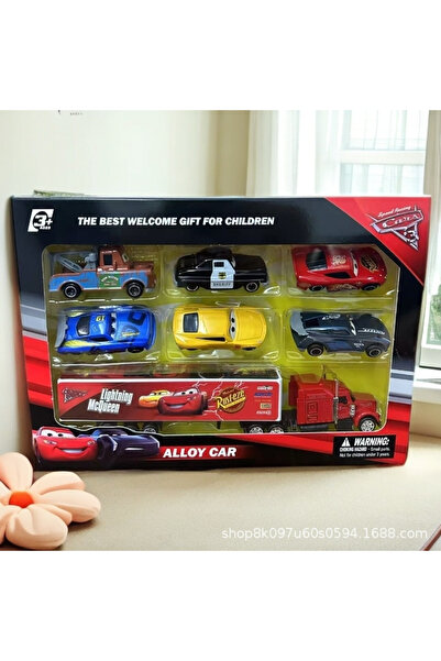 Choice1 B Pixar Cars McQueen Mater Mack Uncle Truck Alloy Diecast Car 1:55 Mo...