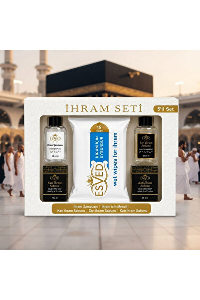 İhram Seti 5li – Kokusuz Hijyen Seti