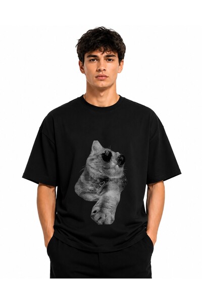 Inscriptie Unisex Premium Cotton Casual T-Shirt "Some cute attractive pets"