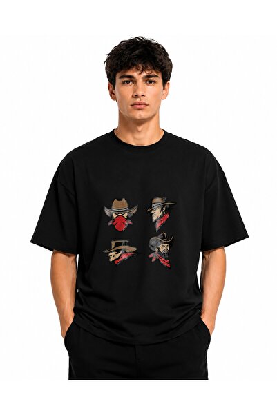 Inscriptie Tricou Unisex Bumbac Premium Casual " Cowboy hat "