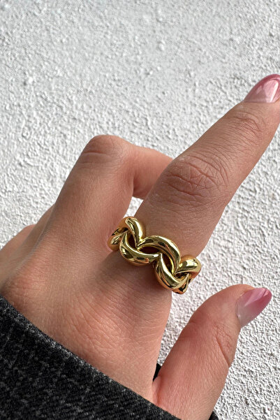 Leo'Stone New Season Infinity Knot Design Adjustable Women's Ring