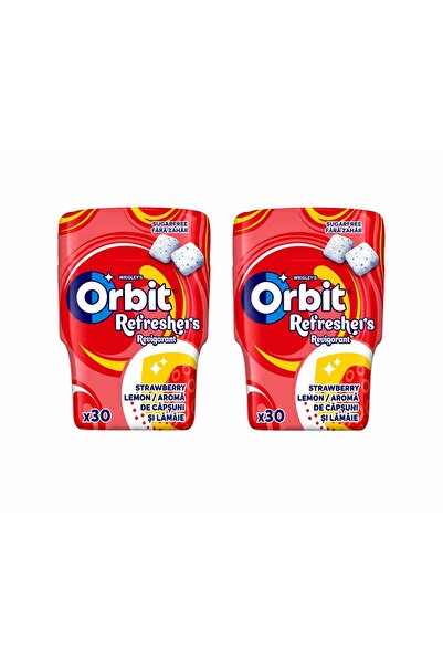 Orbit REFRESHERS STRAWBERRY LEMON 67G 1+1