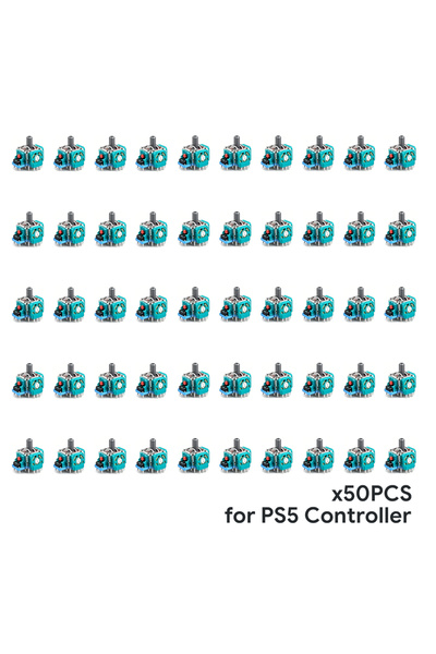 Choice5 50 قطعة لـ PS5، 10/20/50 قطعة عصا تحكم تناظرية ثلاثية الأبعاد بديلة ل...