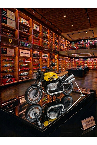 OYUNCAKSAHİLİ Çekbırak Harley Tarz Diecast Metal Plst 14x10cm Koleksiyon Moto...