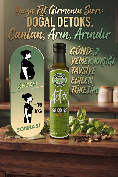Ananas, Anason, Sandaloz Sakızı, Biberiye, Kiraz Sapı, Limon ve Nane Karışımlı Form Detox Sirkesi