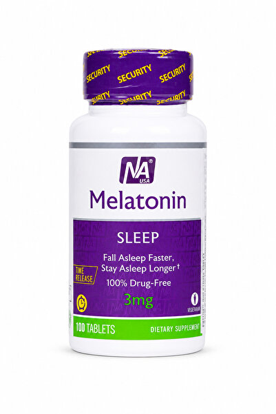 Natrol MELATONİN 3 MG TIME RELEASE 100 TB.
