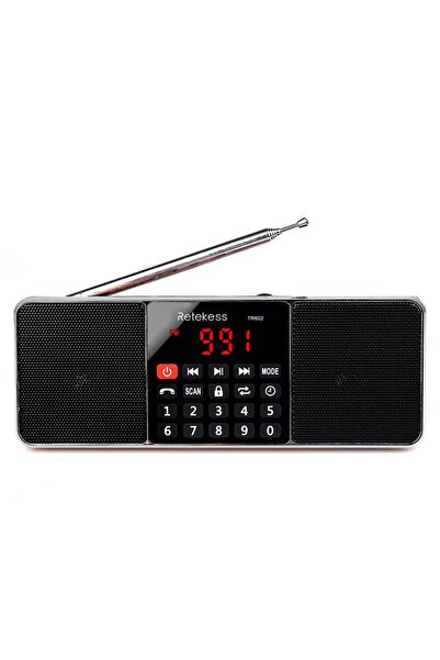 Choice راديو محمول TR602 من ريتيكيس، يدعم موجات AM وFM، وتقنية بلوتوث، ومكبر ...