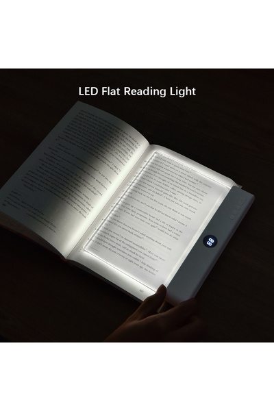 Choice WHITE LED Book Light and Night Light 2 in 1, 3 Color Temperatures & St...
