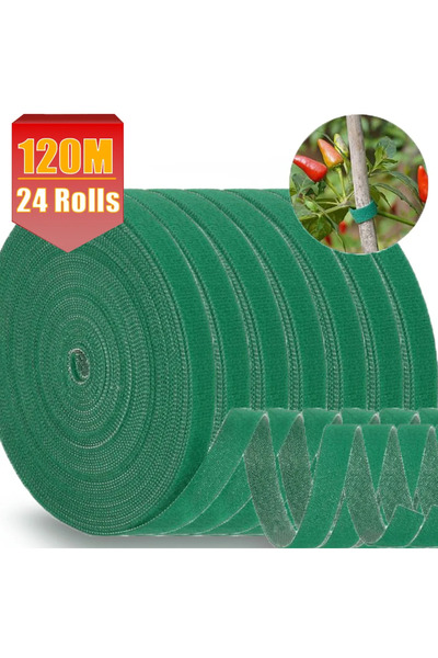 Choice1 5M(1 Roll) Plant Tie Adjustable Self Adhesive Plant Nylon Cable Hook ...