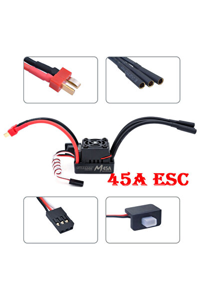 Choice M-45A T Plug 2025 New Surpass Hobby M Series 35A 45A 60A Waterproof ES...