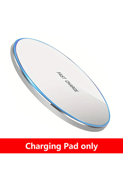 Choice1 White no Cable [Fast Wireless Charger]Wireless Charger,15W Fast Charg...