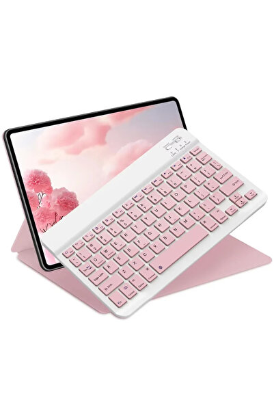 Choice3 10 Inch Pink Bluetooth Keyboard for iPad 10th Generation iPad Pro 13 ...