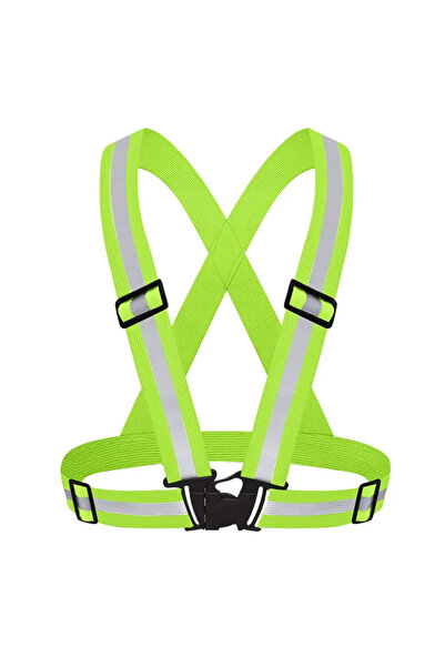 Choice XXS FGY-YGL Highlight Reflective Straps Night Work Security Running Sa...