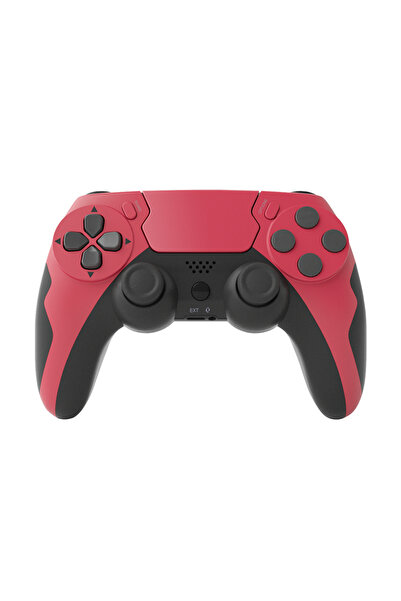 Choice Wine red GAMINJA Wireless Controller Bluetooth Gamepad Double Vibratio...