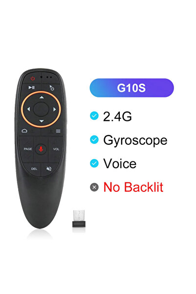 Kebidumei جهاز تحكم عن بعد G10S G10S PRO BT بالصوت مع تقنية 2.4G وBT5.0، ماوس...