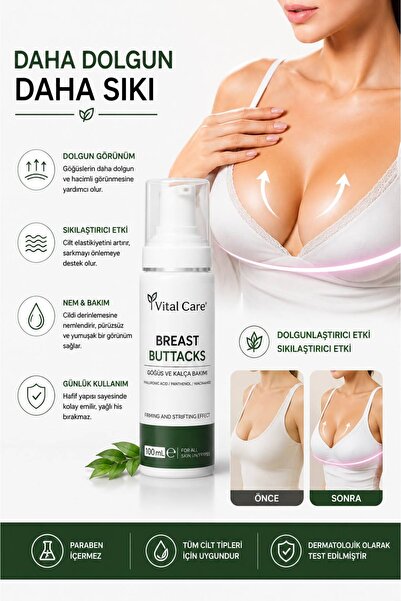 Vital care Göğüs Ve Kalça ,büyütcü,. Şekillendirici, Dolgunlaştırıcı, Çatlak ...