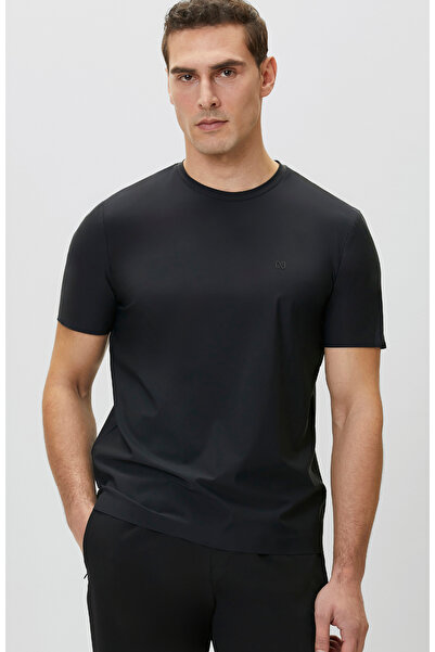 Network Siyah Teknik T-shirt