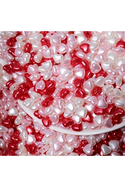 Choice3 130pcs Red Pink love Love, Pentagonal Heart, Red Powder Series, Acryl...