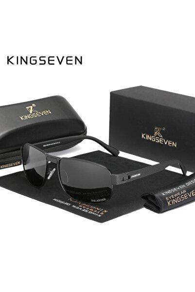 Choice6 Black Gray KINGSEVEN Brand Design 2026 New Style Men Polarized Sungla...