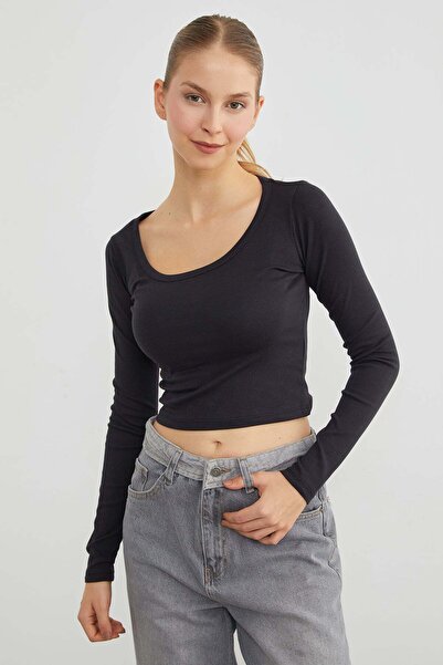 Fulla Moda Basic U Yaka Modal Body