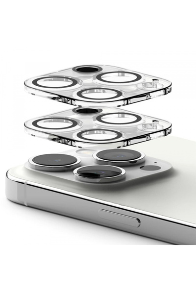 Apple Folie de protectie Camera Spate Ringke pentru iPhone 15 Pro, Sticla Sec...